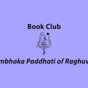 Kumbhaka Paddhati of Raghuvīra 2026