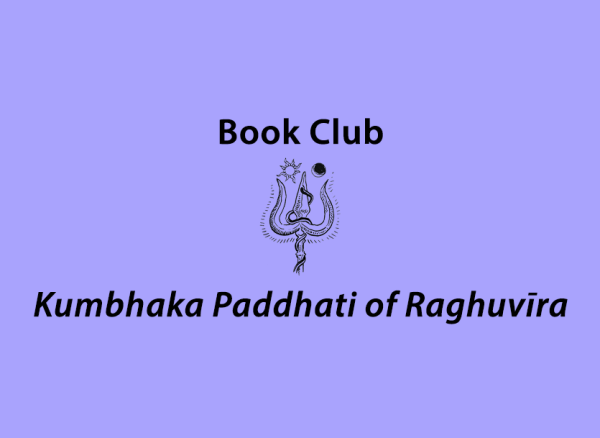 Kumbhaka Paddhati of Raghuvīra 2026